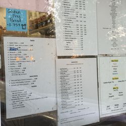 The Ugly Mug - Drive thru window/menu
