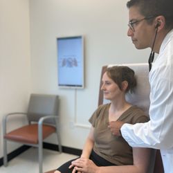 Luis Chug, MD - Examination room, for pulmonary, sleep and allergy management.