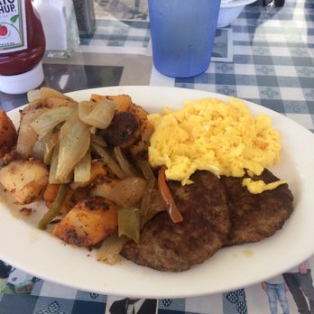 Sara's Kitchen - Sausage and eggs with breakfast potatoes, yum! - American Near Me - Santa Clara, California Sara's Kitchen - Sausage and eggs with breakfast potatoes, yum! - American Near Me - Santa Clara, California