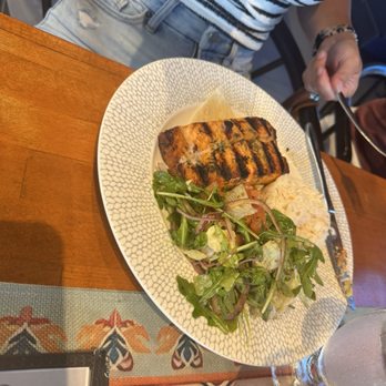 Turkish Kitchen - Salmon entree - Mediterranean Near Me - Brandon, Florida