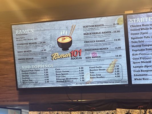 Menu photo 2 Ramen 101 - Rocklin Rocklin, CA