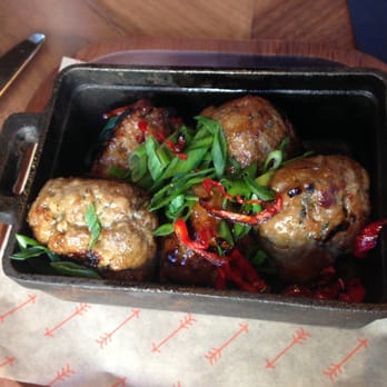 Saint & Second - Excellent duck meatballs! Very tasty - New American Near Me - Long Beach, California