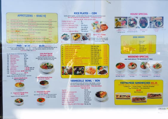 Menu photo 8 Pho Gabo Hillsboro, OR