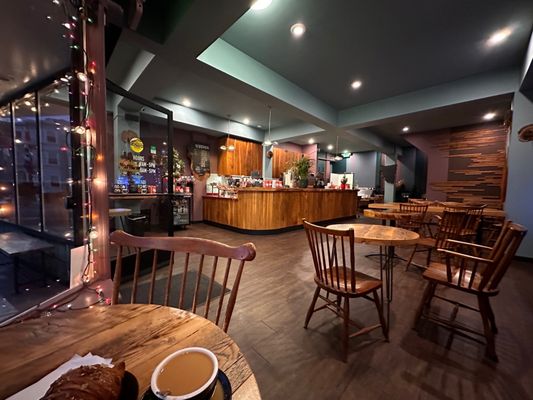 Wooden Coffeehouse by null