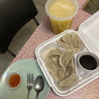 Wong's Express - Steamed dumplings and egg drop soup very good two thumbs up! - Chinese Near Me - Santa Fe, Texas Wong's Express - Steamed dumplings and egg drop soup very good two thumbs up! - Chinese Near Me - Santa Fe, Texas