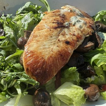 Bruxie - Grilled Chicken and Mushroom Salad from the Chef's R +D Menu. $15 - Chicken Shop Near Me - El Segundo, California Bruxie - Grilled Chicken and Mushroom Salad from the Chef's R +D Menu. $15 - Chicken Shop Near Me - El Segundo, California