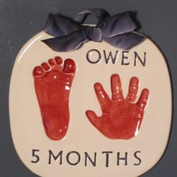 Cutie Pies Clay Print Keepsakes - Cutie Pies Keepsakes The Favorite: $50