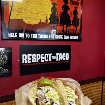 Tiki Tacos - Pork and fish tacos 7/10 - Mexican Near Me - Kapaa, Hawaii