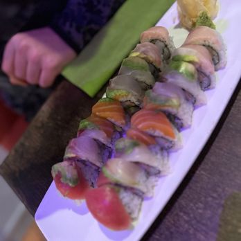 Hikari Sushi - Rainbow Roll - Japanese Near Me - Philadelphia, Pennsylvania