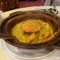 Vancouver Crab in Curry Sauce with Vermicelli