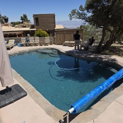 Lara Pools & Spas - Cresencio did a great job blending in the materials for the pool with the natural landscape. He's a genius!