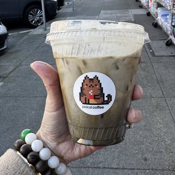 Pixlcat Coffee - Black sesame coffee - Coffee & Tea Near Me - San Francisco, California Pixlcat Coffee - Black sesame coffee - Coffee & Tea Near Me - San Francisco, California