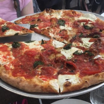 Juliana's - Diving in! - Pizza Near Me - Brooklyn, New York