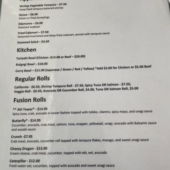 Little Kyoto - Menu - Sushi Bars Near Me - Hayden, Idaho Little Kyoto - Menu - Sushi Bars Near Me - Hayden, Idaho