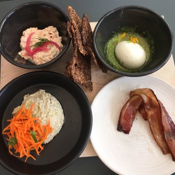 Kantine - Brunch board. Trout in right corner was great. - Scandinavian Near Me - San Francisco, California