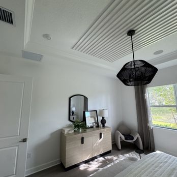 Integrity Building - Accent ceiling acoustic slat pieces - Handyman Near Me - Pompano Beach, Florida Integrity Building - Accent ceiling acoustic slat pieces - Handyman Near Me - Pompano Beach, Florida