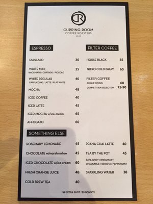 Menu photo 7 The Cupping Room Hong Kong, HK Menu photo 7 The Cupping Room Hong Kong, HK