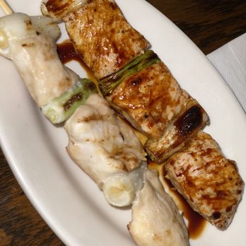 Yakitori 39 - Negi-Mune: breast and scallion - Japanese Near Me - Teaneck, New Jersey Yakitori 39 - Negi-Mune: breast and scallion - Japanese Near Me - Teaneck, New Jersey