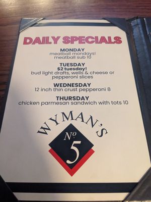 Wyman's by null