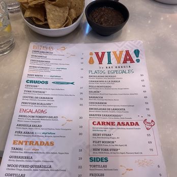 Viva - The one star is foe the chips they were tasty the salsa was too spicy - Mexican Near Me - Las Vegas, Nevada