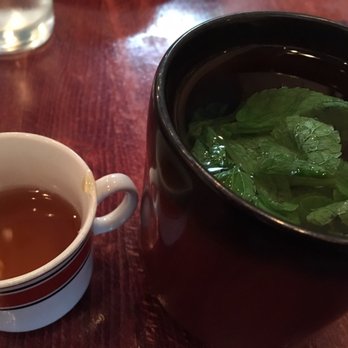 Mishmish Cafe - Mint tea and honey. - Mediterranean Near Me - Montclair, New Jersey