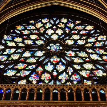 Sainte-Chapelle - Beautiful design and colors - Churches Near Me - Paris, 75