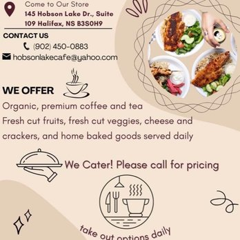 Hobson's Lake Cafe - Cafes Near Me - Halifax, Nova Scotia