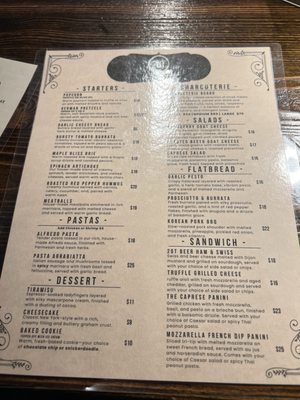Menu photo 5 20Twenty Restaurant & Bar San Jose, CA