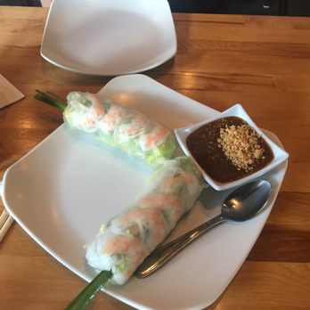 Pho 99 - Spring rolls with shrimp and peanut sauce. - Vietnamese Near Me - Sarasota, Florida