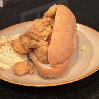 Curio Bistro - Fried Shrimp Po-Boy - Cajun/Creole Near Me - New Orleans, Louisiana