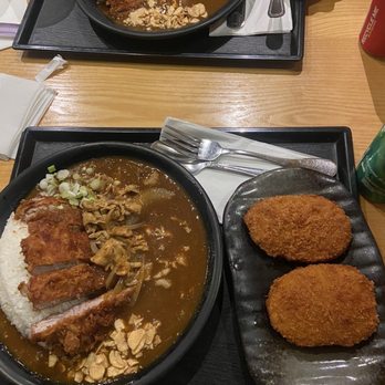 Abiko Curry - Pork Set Special Combo and croquette - Japanese Curry Near Me - New York, New York Abiko Curry - Pork Set Special Combo and croquette - Japanese Curry Near Me - New York, New York
