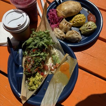 Evergreen Brick Works - Tamales and momo's and empanadas from the farmers market - Farmers Market Near Me - Toronto, Ontario Evergreen Brick Works - Tamales and momo's and empanadas from the farmers market - Farmers Market Near Me - Toronto, Ontario