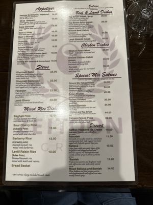 Menu photo 2 Zeitoon Grill House Kirkland, WA Menu photo 2 Zeitoon Grill House Kirkland, WA