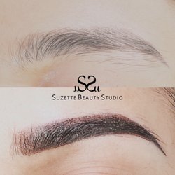 Suzi Suzette Beauty - Omber brows by machine. With Suzi Suzette Beauty in Houston Tx