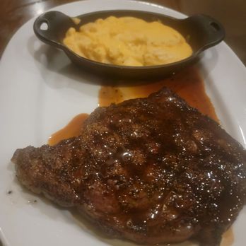 McClain General Store - My ribeye steak was really good. The All-Star of the night.  The potatoes could use more savory flavors. Change the cheese. - Steakhouses Near Me - Brandon, Mississippi