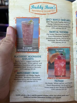 Menu photo 8 Margaritaville - Pigeon Forge Pigeon Forge, TN