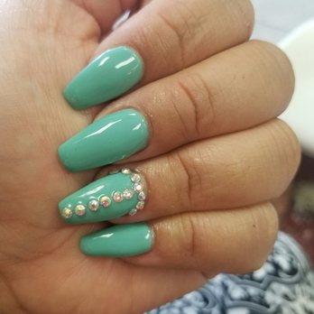 Luxury Nail Spa - Acrylic, with gel coffin shape - Nail Salons Near Me - Pinole, California