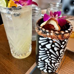 COA Mexican Eatery & Tequileria - House Margarita and Mezcalita