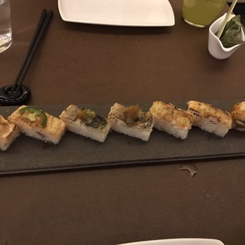 JaBistro - Aburicious - salmon, pickled mackerel, shrimp and jabistro roll - Japanese Near Me - Toronto, Ontario