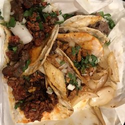 Tony’s Tacos - My tacos got a little jumbled up in the car but they were delicious anyway.