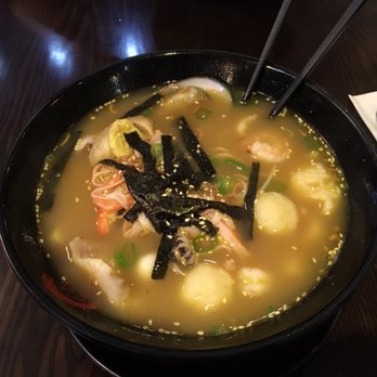 E Noodle - Monster Ramen (seafood and picked egg). - Noodles Near Me - Brooklyn, New York