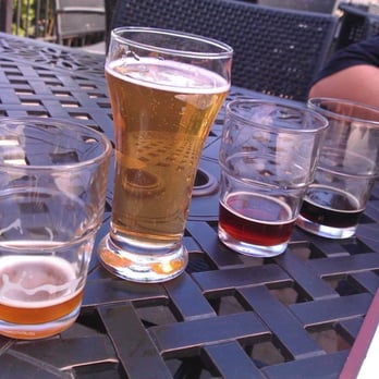 Crown Brewing - sampling the goods - Breweries Near Me - Crown Point, Indiana
