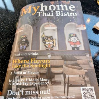 My Home Thai Bistro - Menu cover page - Thai Near Me - Stafford, Virginia My Home Thai Bistro - Menu cover page - Thai Near Me - Stafford, Virginia