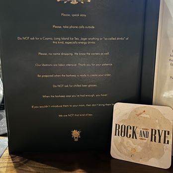 Rock and Rye - Cocktail Bars Near Me - San Antonio, Texas