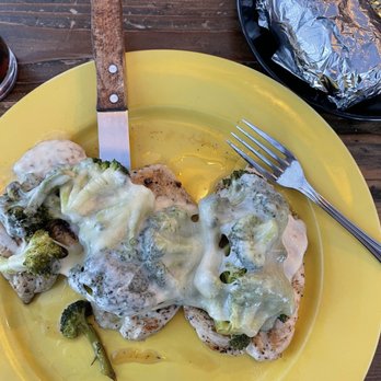 Valley Pub & Restaurant - Grilled chicken with broccoli and cheese. - American Near Me - Waterville Valley, New Hampshire Valley Pub & Restaurant - Grilled chicken with broccoli and cheese. - American Near Me - Waterville Valley, New Hampshire