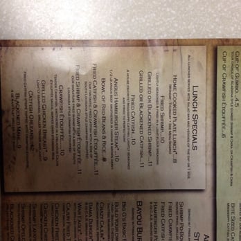 Cafe Acadiana - Cajun/Creole Near Me - Silverhill, Alabama