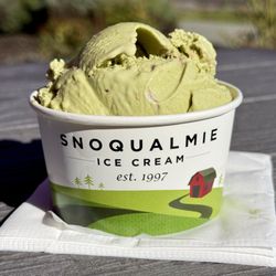 Snoqualmie Ice Cream - Matcha Strawberry