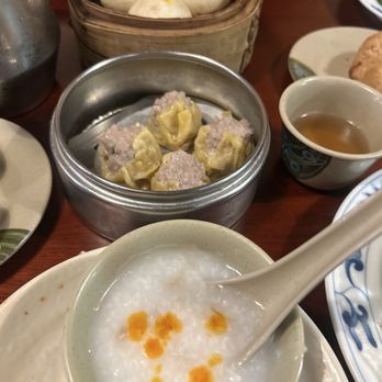 Dim Sum Asian Bistro - Pork and preserved egg congee - Dim Sum Near Me - Durham, North Carolina