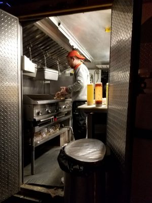 Venezuelan Burger 55 E Washington St Orlando Fl Hamburger