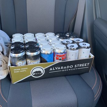 Caps & Taps - Our box of many beers - Beer Gardens Near Me - Dublin, California